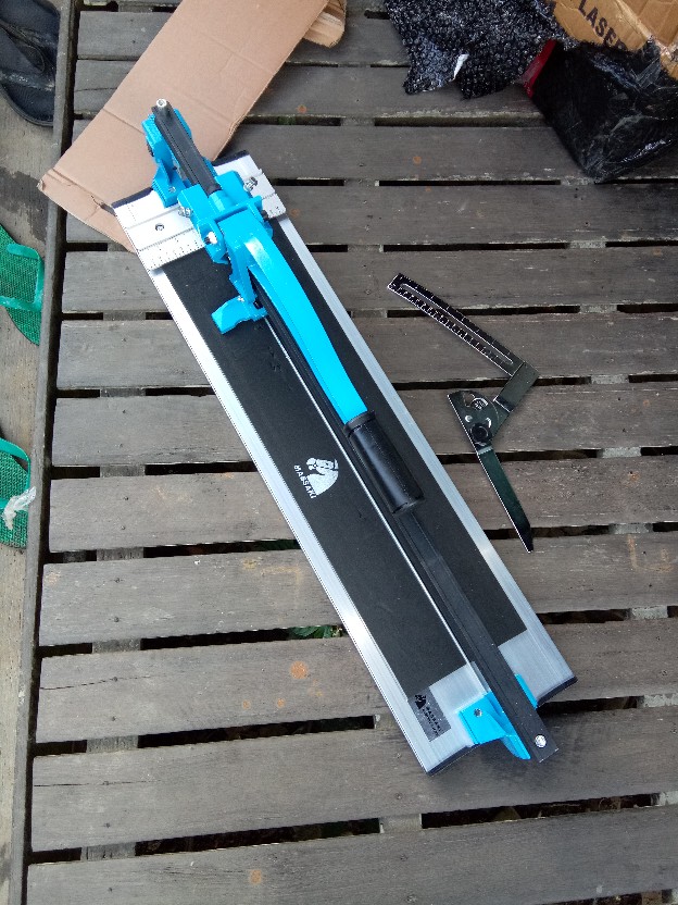Alat Potong Keramik Masaki 60 Cm - Manual Granite Tile Cutter Granit Single Rel Laser