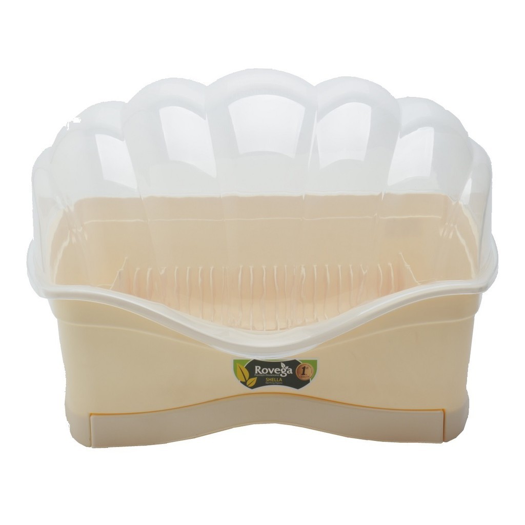 Rovega Rak Piring Premium Dish Rack Shella SDR 800 CREAM Rovega Rak Piring Premium Dish Rack Shella SDR 800 CREAM
