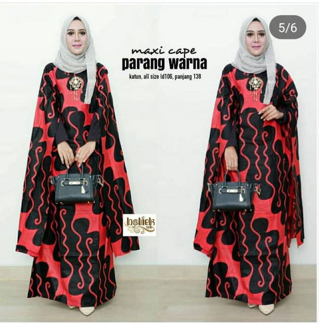 Maxy cape parang warna