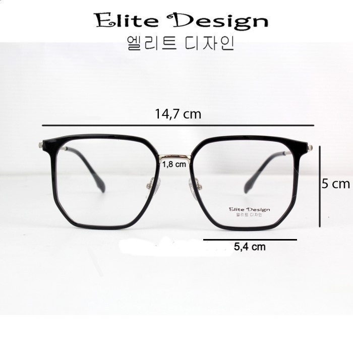 Frame Kacamata Pria Wanita Elite Design H00203