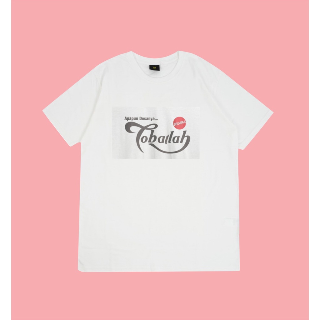 MILIKI KAOS Distro Plesetan Lucu Logo Tobatlah DTF