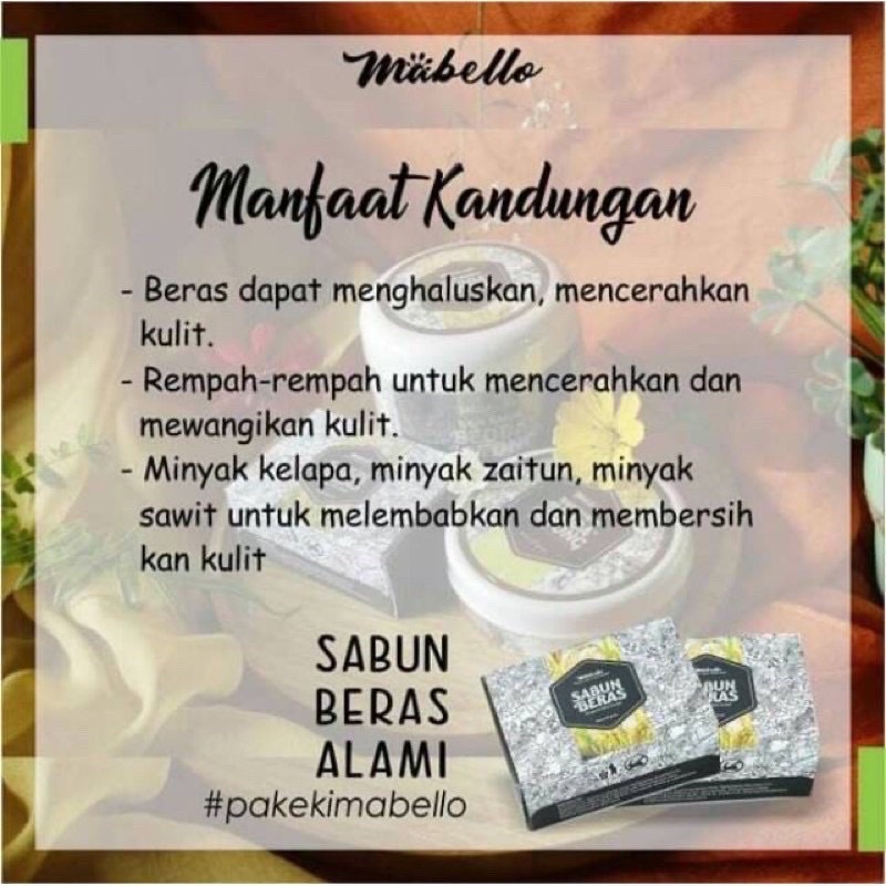 MABELLO BEDDA LOTONG LULUR HITAM BPOM &amp; HALAL MUI 1000% ORIGINAL