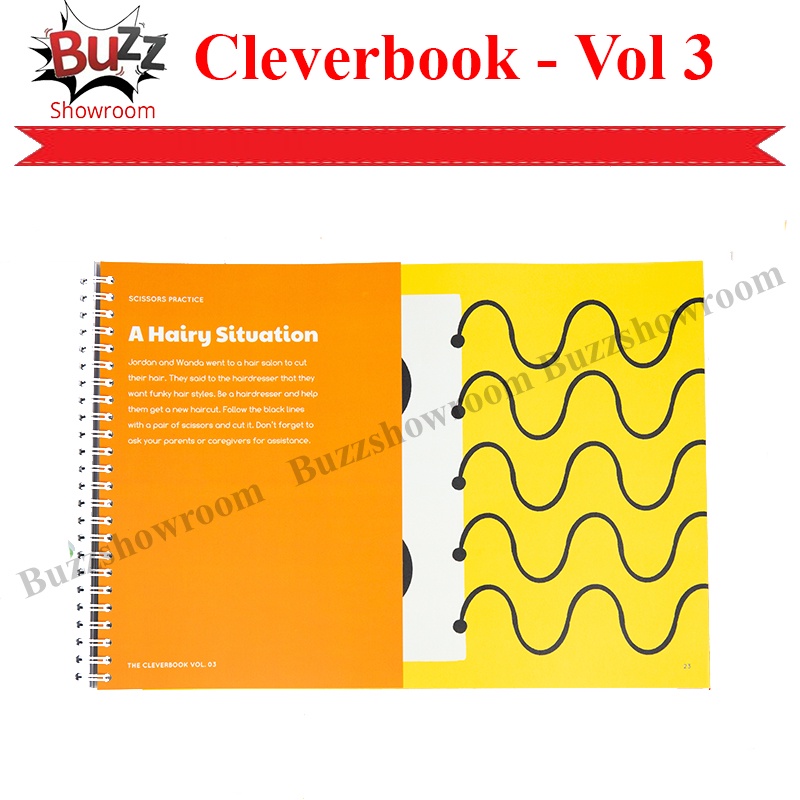 Buku Edukasi Anak Bayi Cleverbook Vol 3 36-48 bulan Cleverkins Inggris