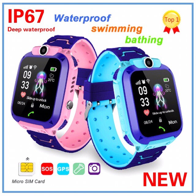 nyaman di tangan/ Jam tangan anak pintar cerdas smartwatch smart watch phone imo imoo kw anti air