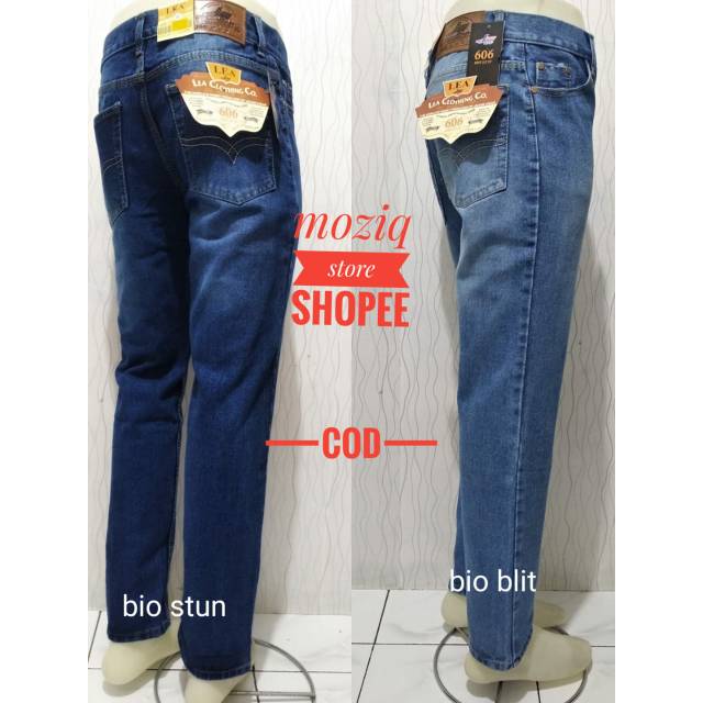 CELANA JEANS STANDAR REGULER PRIA 27 sampai 38