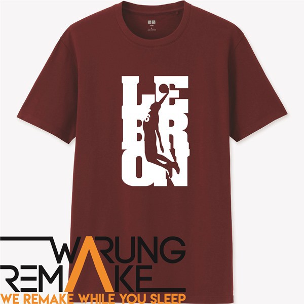 KAOS T-SHIRT CLEVELAND CAVALIERS JAMES LEBRON DUNK