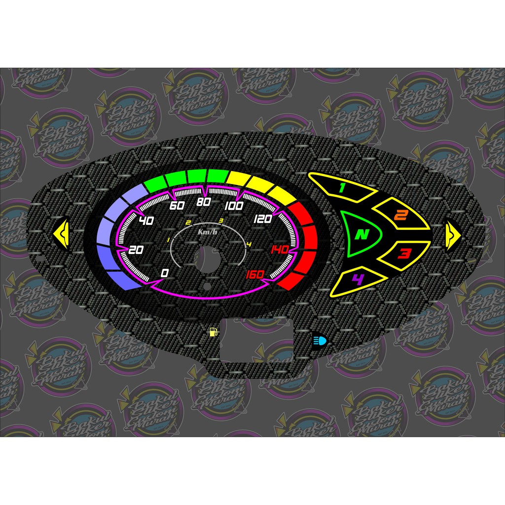 speedometer custom karisma 125