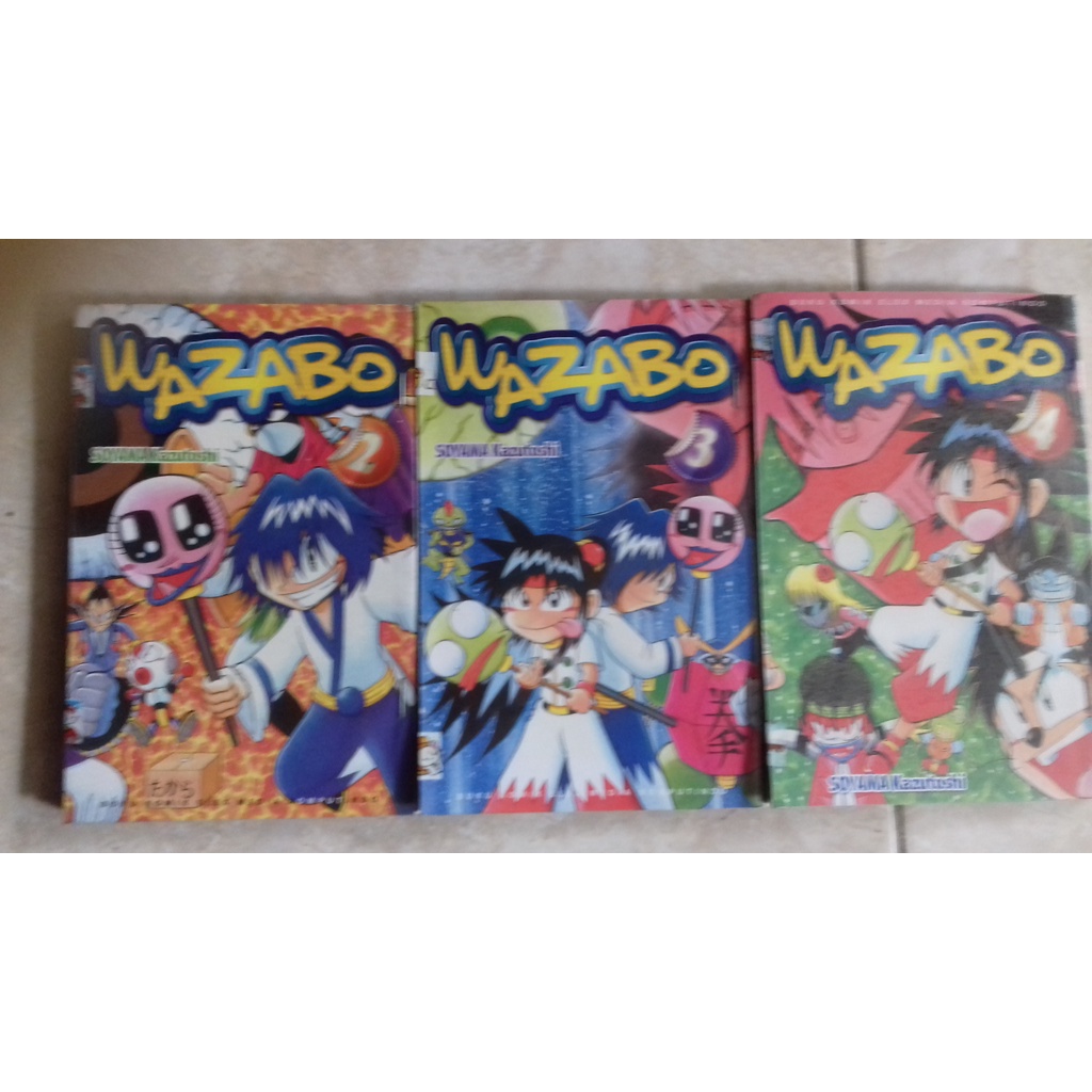 Komik wazabo set vol 2-4