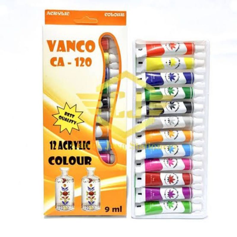 

CAT ACRYLIC VANCO CA-120 / CAT AKRILIK MURAH ISI 12