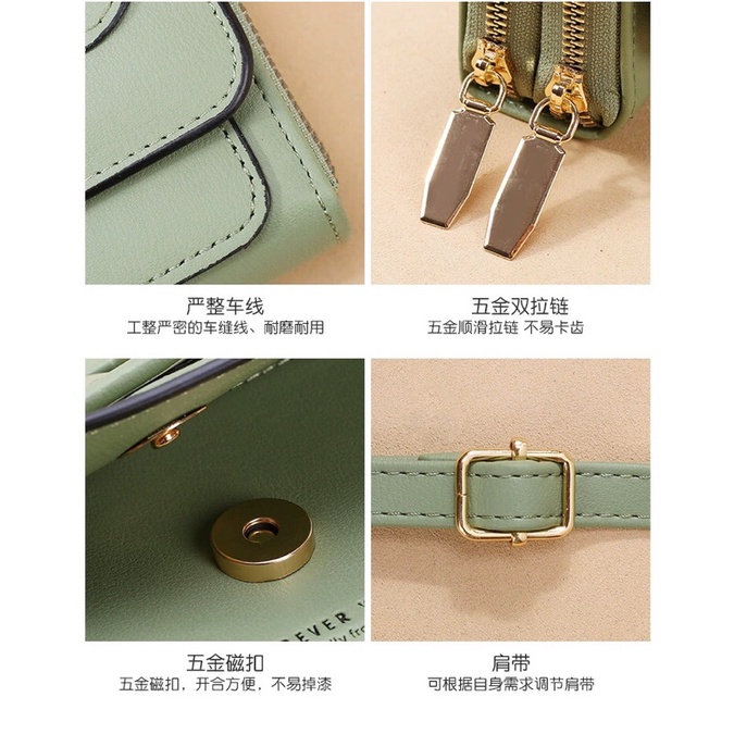 SG1947 Syafniegalery dompet import murah zipper 39981