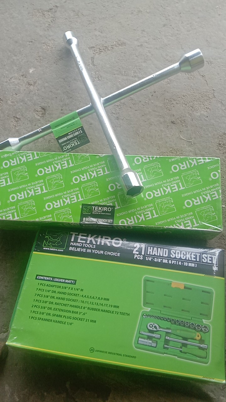 Tekiro Kunci Sok Set 21pc