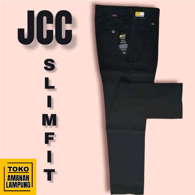 CELANA FORMAL PRIA CELANA BAHAN PRIA CELANA DASAR MERK JCC SLIMFIT