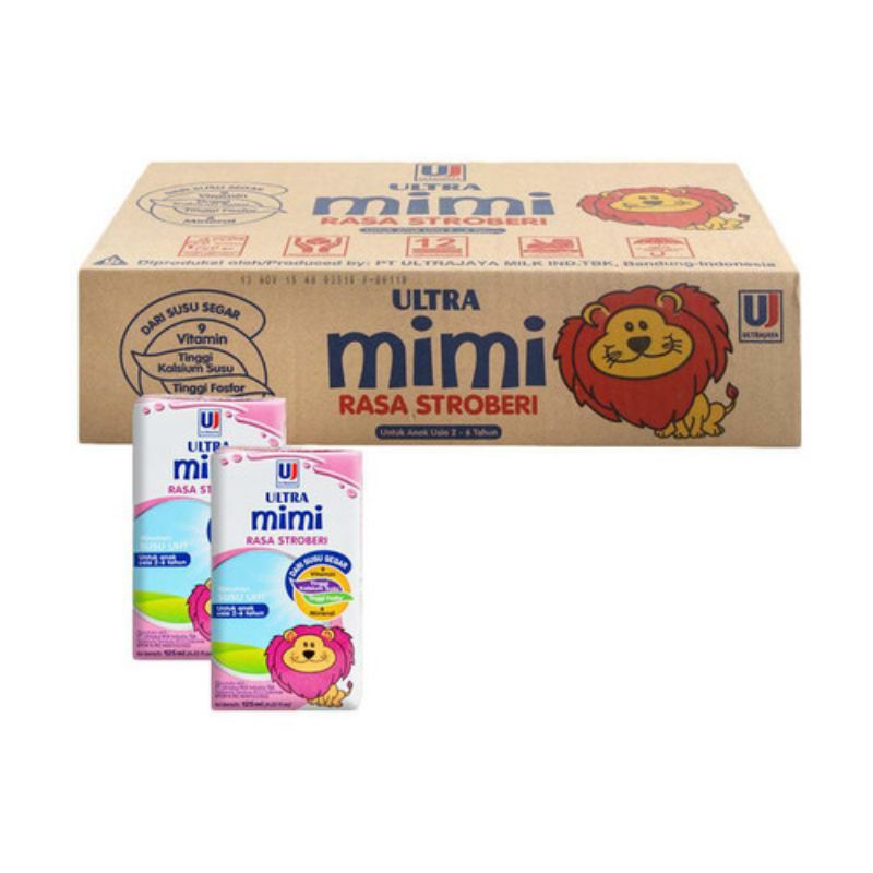 

Ultra Mimi Stroberi Karton 125mL