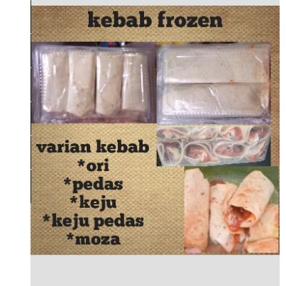 

kebab frozen kebab moza murah