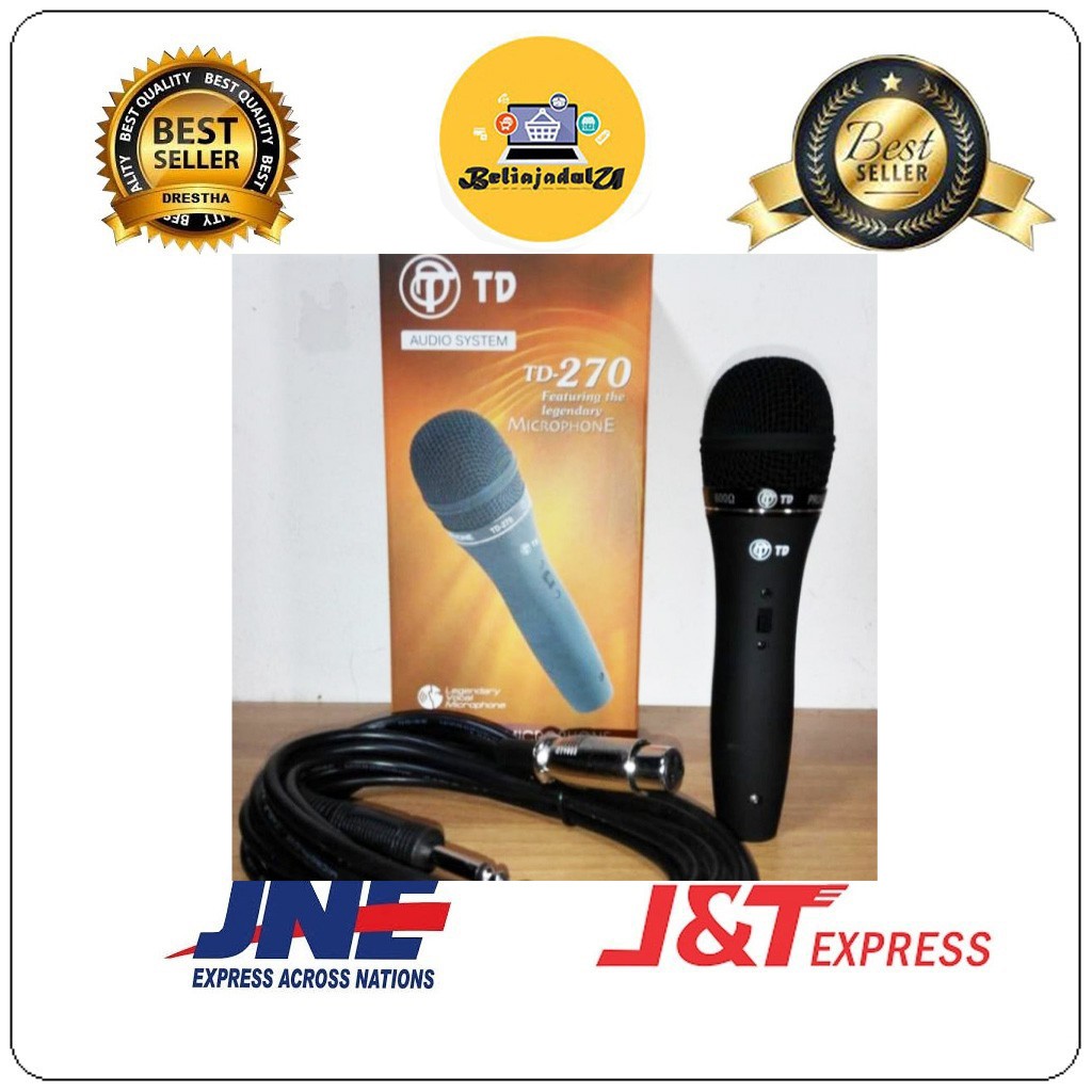 Beliajadulu88 MIC karaoke MICROPHONE Twindog TD 270 Twin Dog