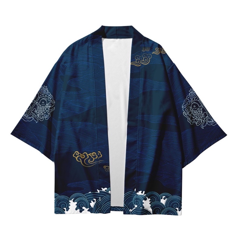 KIMONO CARDINGAN IMPORT PRIA WANITA JEPANG HARAJUKU KOREA M-2XL TB30