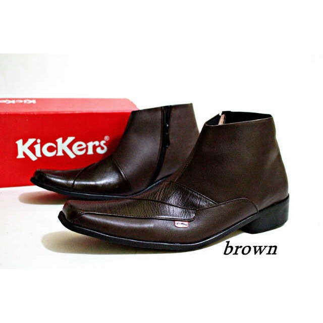 SEPATU PANTOFEL KULIT KEREN KERJA KANTOR LAKI PRIA COWOK DINAS RESMI FORMAL PESTA KICKERS KULIT ASLI