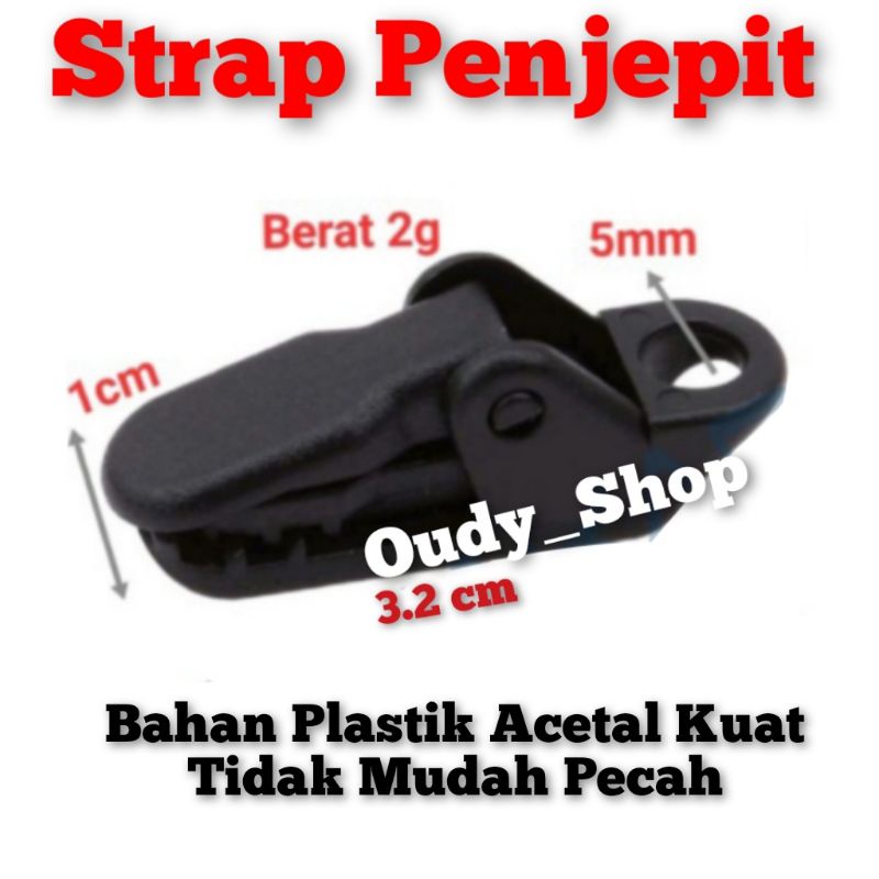 Stopper Guyline Pengencang Tali Flysheet Tenda