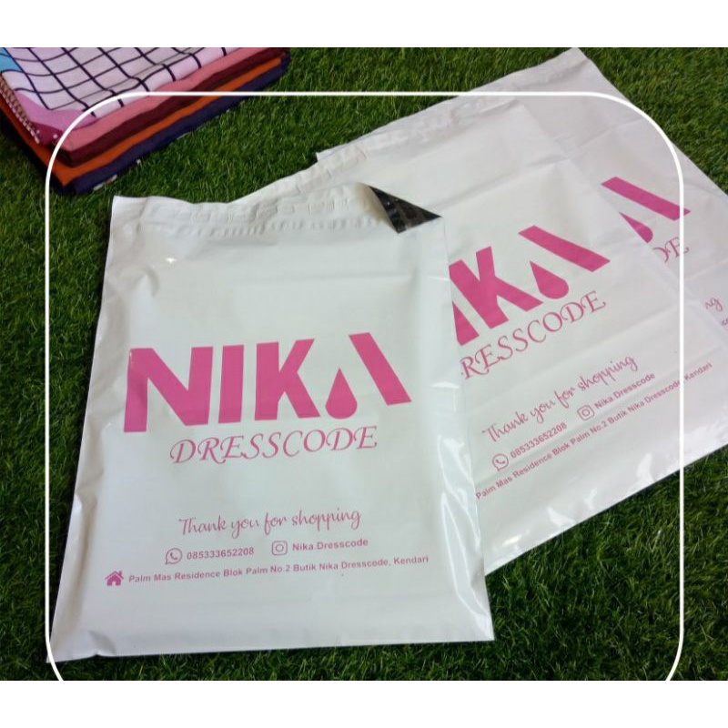 

AMPLOP PLASTIK POLYMAILER CUSTOM / KANTONG PACKING BARANG OLSHOP