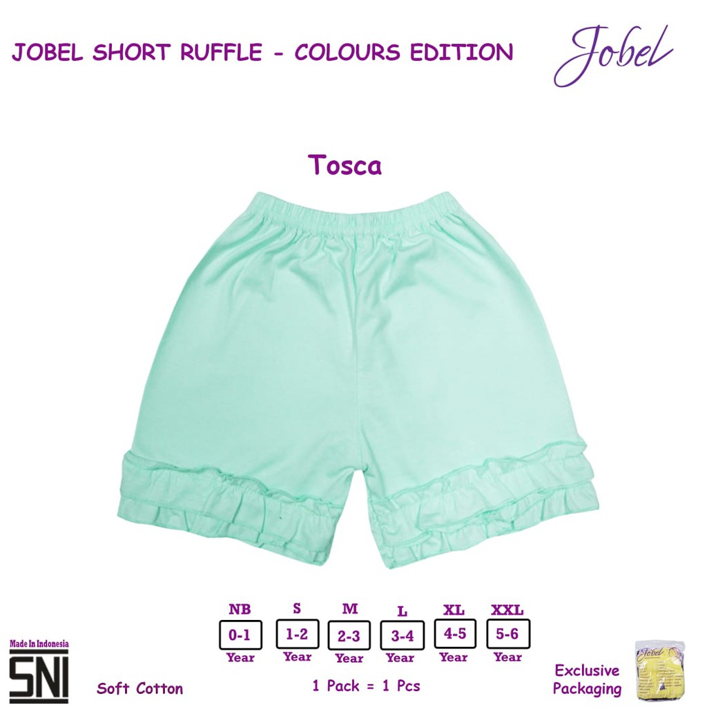 Jobel - Short Ruffle Colors Edition