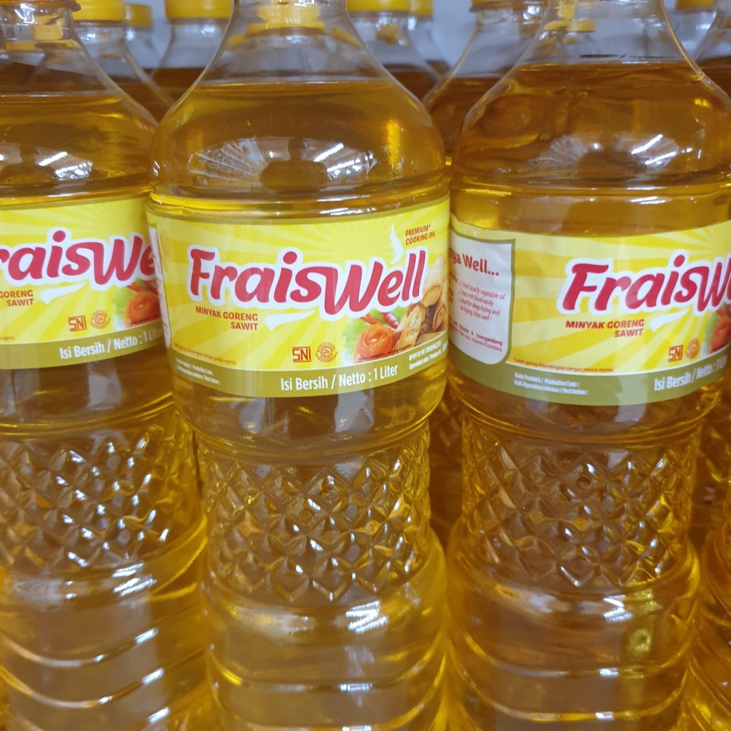 

Minyak Goreng Fraiswell botol 1L liter SATU LITER BOTOLAN