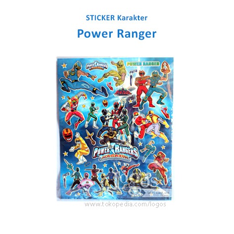 

TERLARIS!! Sticker Karakter Power Ranger. stiker murah meriah mainan anak tempel