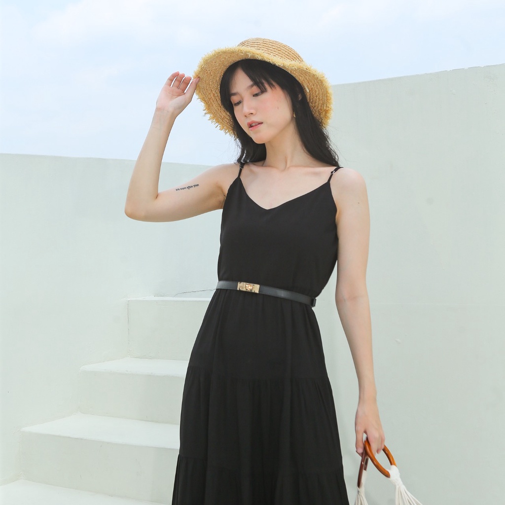 V910 Sora Long Dress -  8 COLORS &amp; 2 SIZE