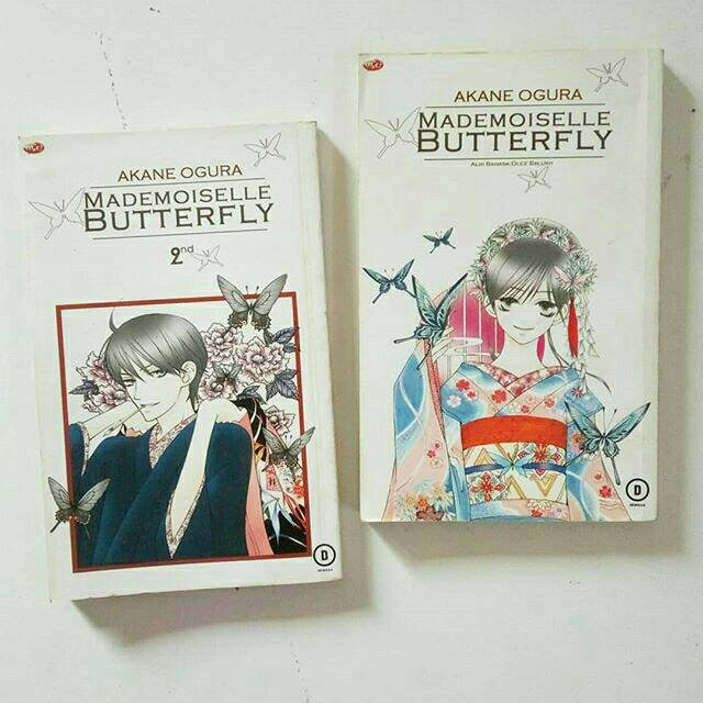 Komik bekas Mademoiselle butterfly 1-2T - akane ogura