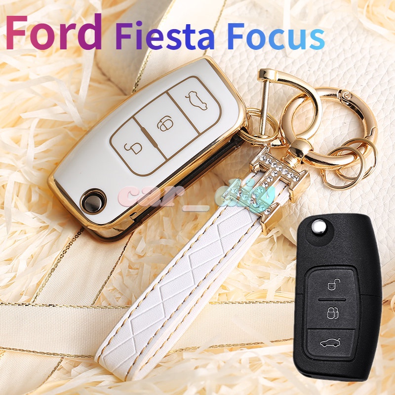 Casing Kunci Remote Mobil Ford Fiesta Focus 2 Ecosport Kuga Escape Falcon B-Max C-Max