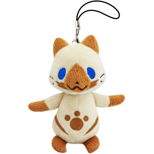 Monster Hunter MHX Airou Mini Maskot Plush Doll