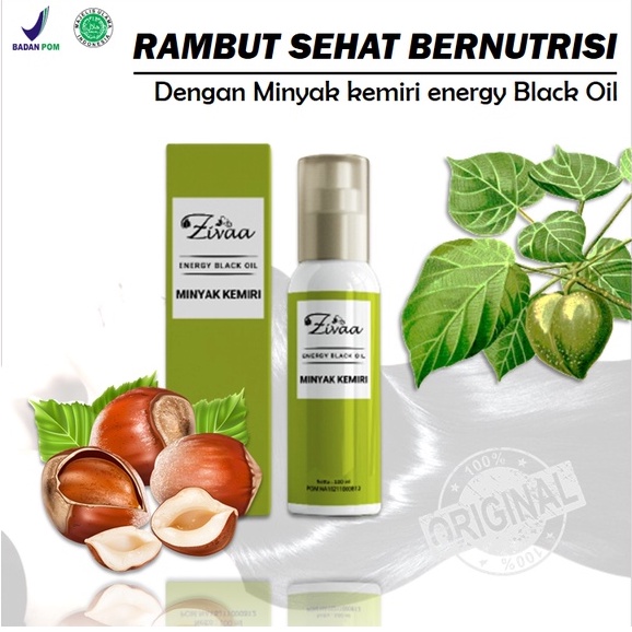 Minyak Kemiri Energy Black Oil Zivaa