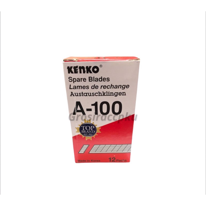 Isi Cutter Kecil Kenko A-100 isi 5pcs / cutter refill