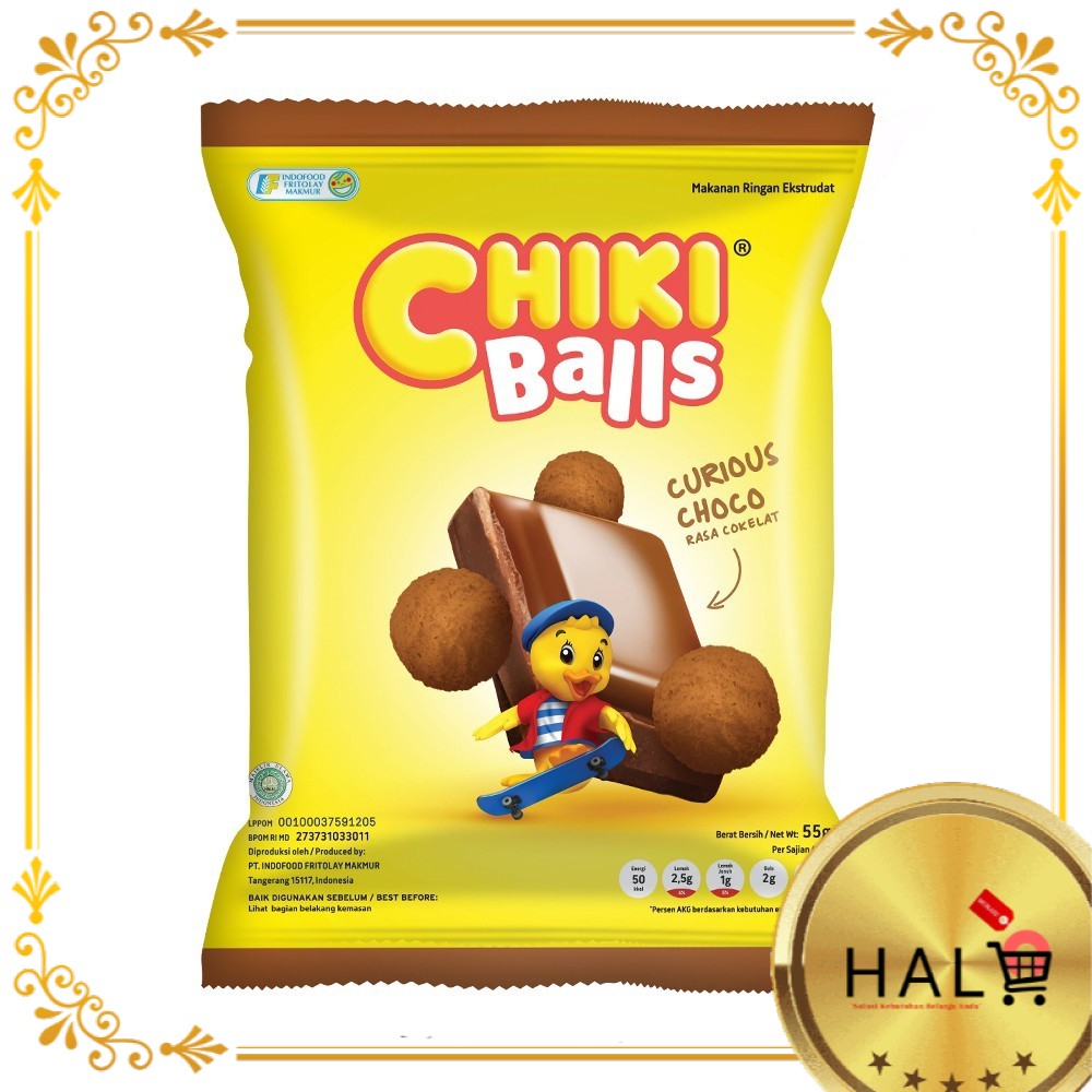 

CHIKI BALL COKLAT 55 GR