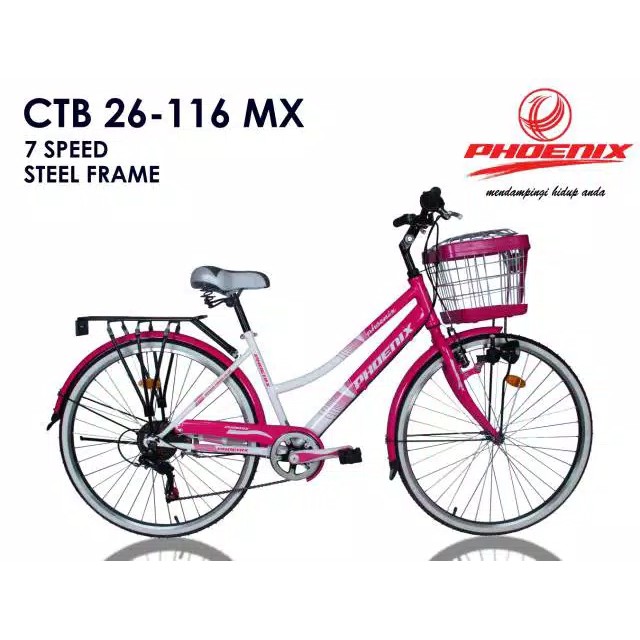Sepeda Keranjang Phoenix CTB 26 116PA