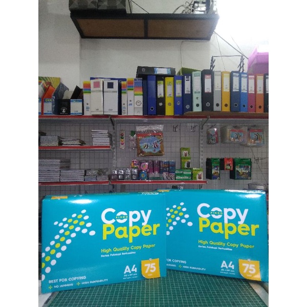 

TERMURAH. Kertas HVS A4 75gr Copy Paper Khusus Gojek/Grab