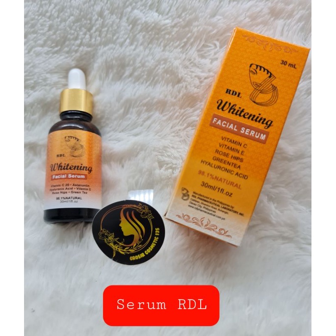 Serum COLAGEN/TEMULAWAK/RDL/CLARIDERM botol kaca 30 ml