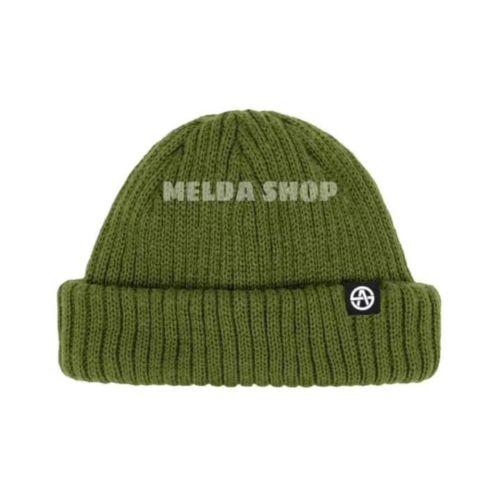 Topi Kupluk Beanie Hat Short Rajut Simpel Distro Unisex