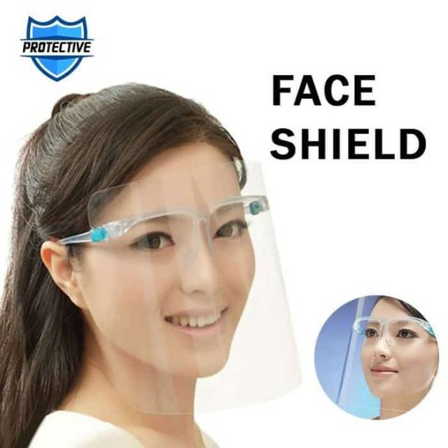 FACE SHIELD KACAMATA NAGITA KUALITAS BAGUS BENING ORIGINAL