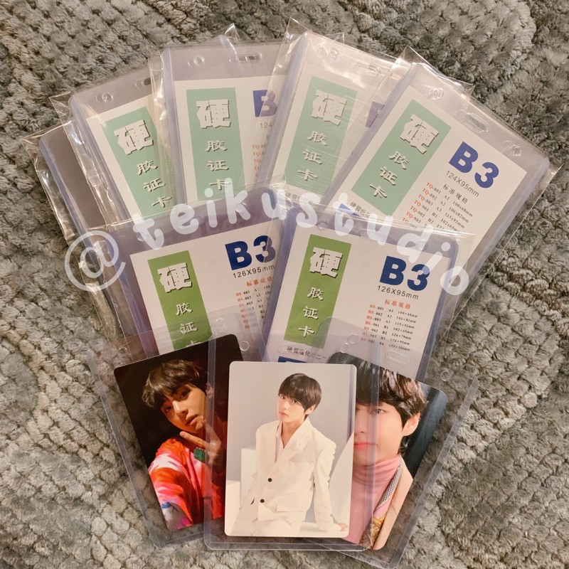 TOPLOADER [5PCS/PACK] / TOP LOADER PC / B3 inner sleeve / tempat photocard