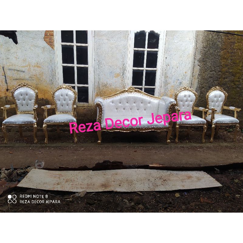 Jual Set Kursi Manten Kerang Kursi Pelaminan Jati Kursi Manten Jati Kursi Pengantin Sofa