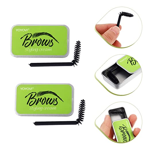 YOYOVI Eyebrow CREAM Styling EyeBrow Sculpt Lift Brow Soap Mojo Cantik Mart