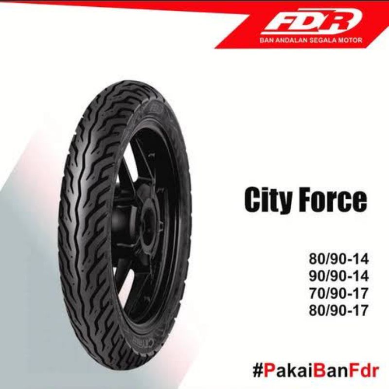 Ban luar depan yamaha matic 70/90-14 mio , mio soul , mio j , mio smile,  mio m3 FDR CityForce