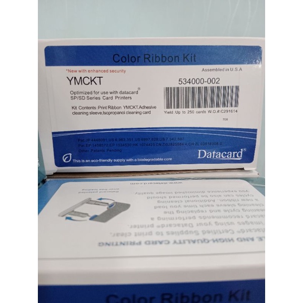 Datacard Ribbon Color YMCKT 534000-002 / YMCKT / 534000-002 / Datacard / Ribbon Datacard / YMCKT 534
