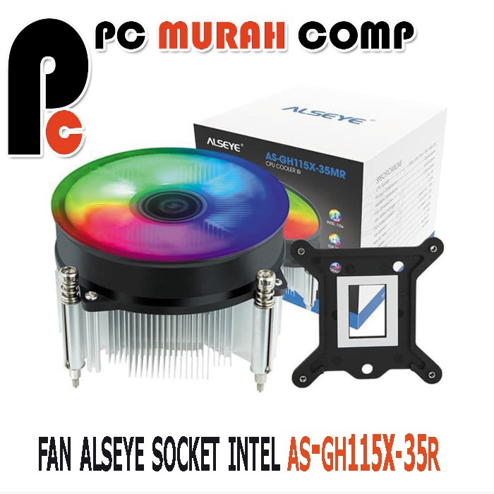 Fan Processor INTEL Alseye Airmax AS-GH115X-35MR Auto RGB