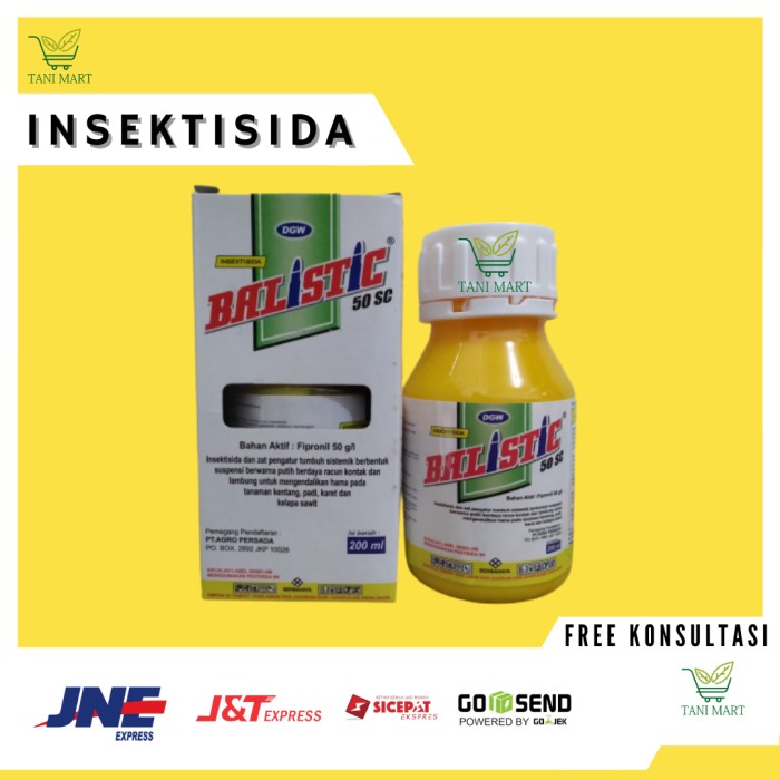 Insektisida Racun Hama Tanaman Pertanian BALISTIK DGW 50SC 100ML/200ML - 100