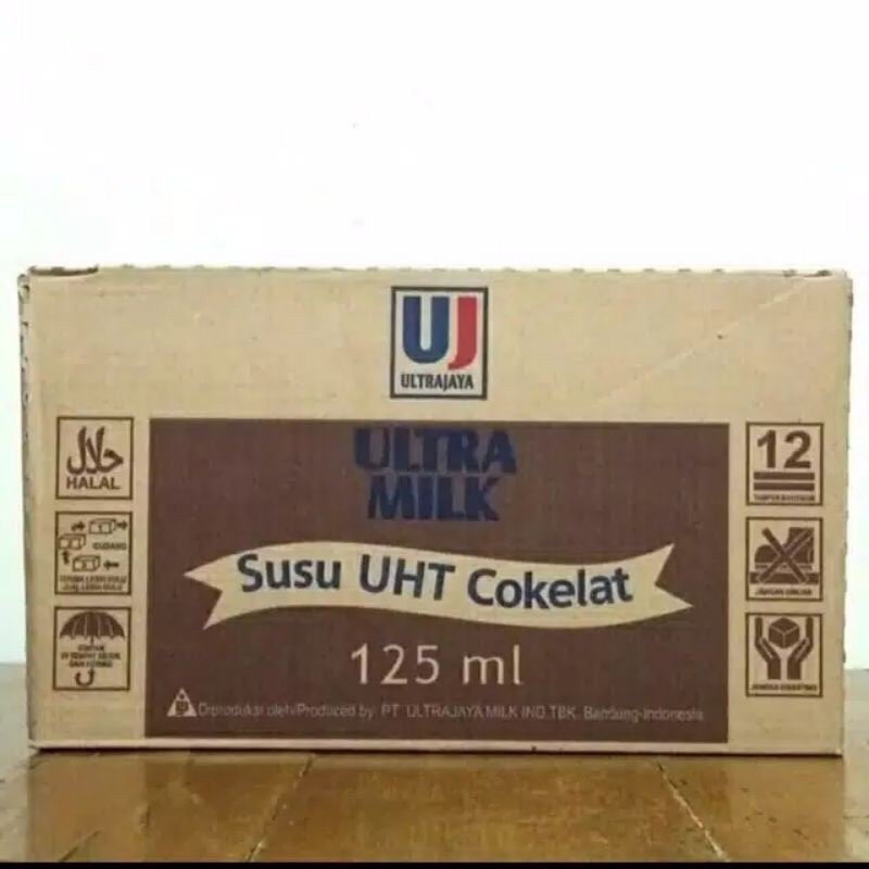 Jual Susu Uht Ultra Milk Karton 125 Ml 1 Dus Isi 40 Pcs Susu Kotak Rasa