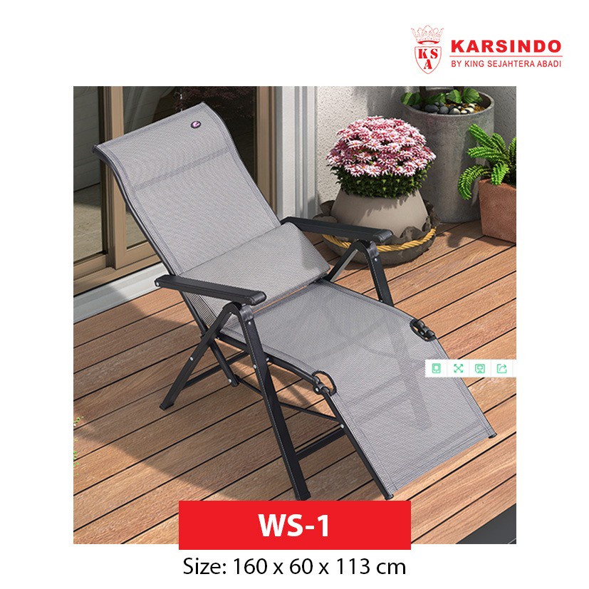 Kursi Malas/Kursi Santai/Kursi Lipat WS-1 Terbaru