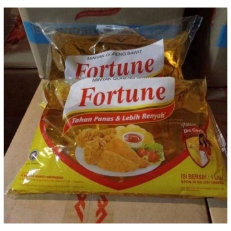 

Fortune bantal Minyak goreng 1 liter murah