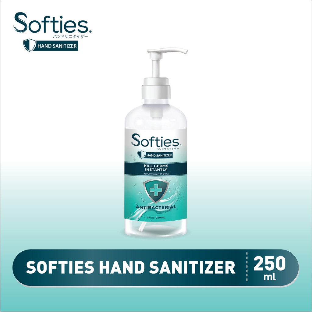 SOFTIES HAND SANITIZER 250ml