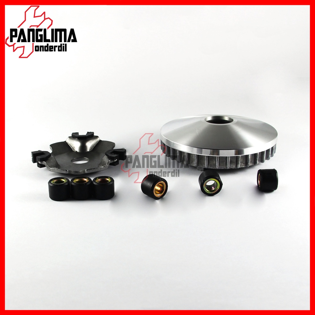 Rumah Roller-Roler Assy Beat Karbu &amp; Scoopy Carbu &amp; Spacy Karbu Penutup-Tutup-Slider-Set-Lengkap-Komplit